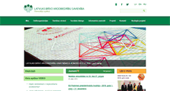 Desktop Screenshot of lbas.lv